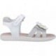 Sandalias para chica Garvalin 252423 Dream Flor BLANCO_A050