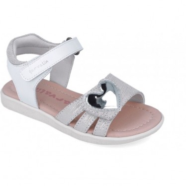 Sandalias para chica Garvalin 252424 Dream Corazón BLANCO_B050