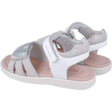 Sandalias para chica Garvalin 252424 Dream Corazón BLANCO_B050