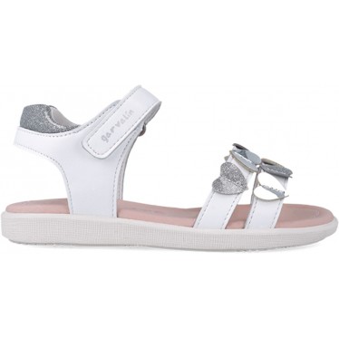 Sandalias para chica Garvalin 252425 Dream Corazones BLANCO_B050