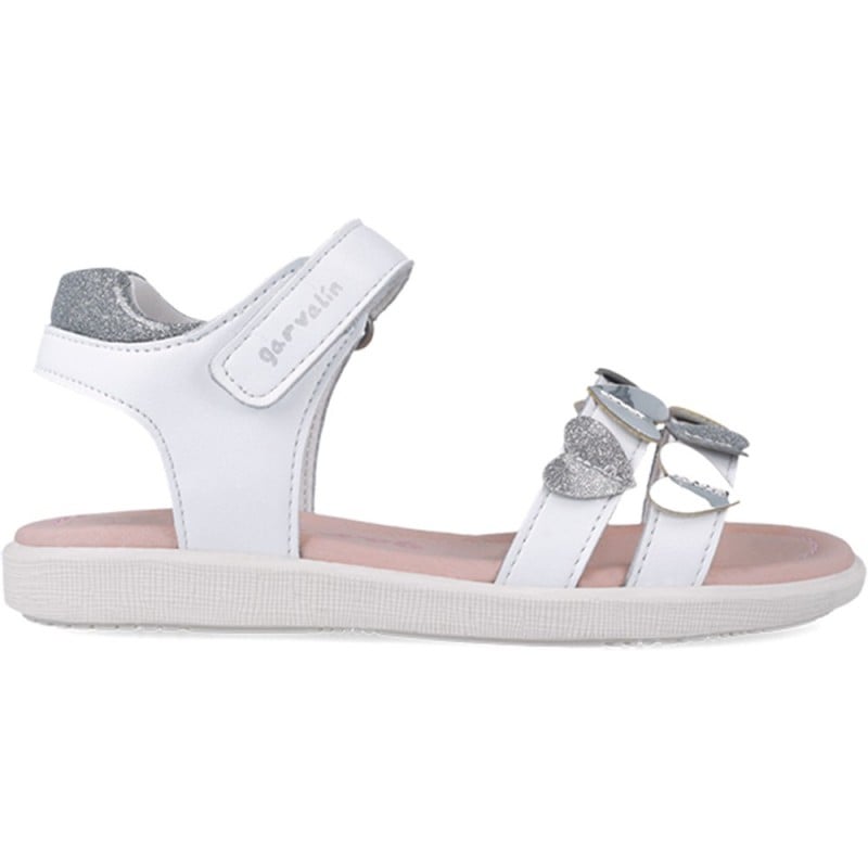 Sandalias para chica Garvalin 252425 Dream Corazones BLANCO_B050