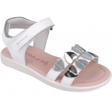 Sandalias para chica Garvalin 252425 Dream Corazones BLANCO_B050