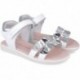 Sandalias para chica Garvalin 252425 Dream Corazones BLANCO_B050