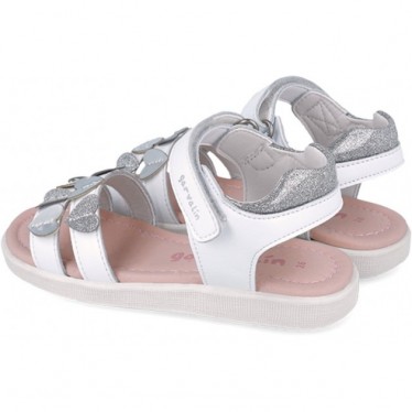 Sandalias para chica Garvalin 252425 Dream Corazones BLANCO_B050
