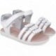 Sandalias para chica Garvalin 252427 Dream Lazos BLANCO_B050