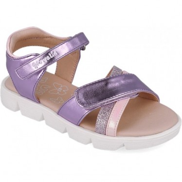 Sandalias para chica Garvalin 252446 Smile Tiras ROSA_A032