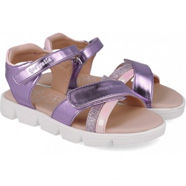 Sandalias para chica Garvalin 252446 Smile Tiras ROSA_A032
