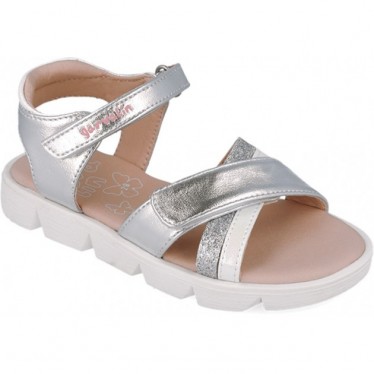 Sandalias para chica Garvalin 252446 Smile Tiras BLANCO_B050