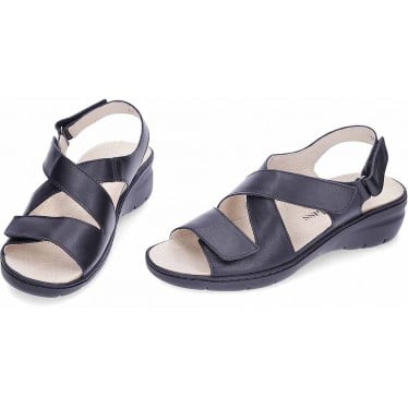 Sandalias de piel COMFORT CLASS 125SIN NEGRO