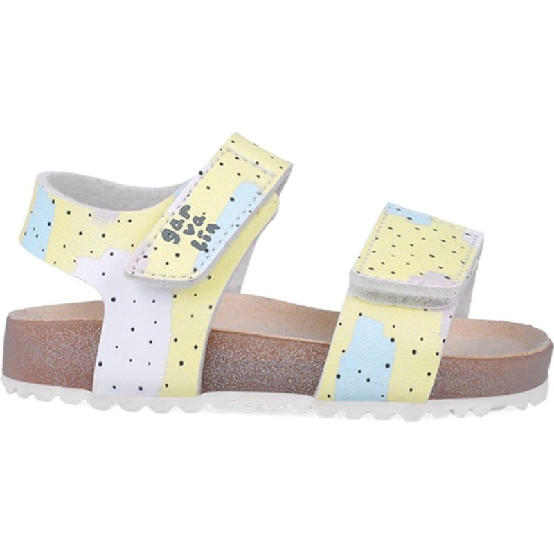 Sandalias para chica Garvalin 252460 Bios Estampado AMARILLO_A253