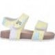 Sandalias para chica Garvalin 252460 Bios Estampado AMARILLO_A253