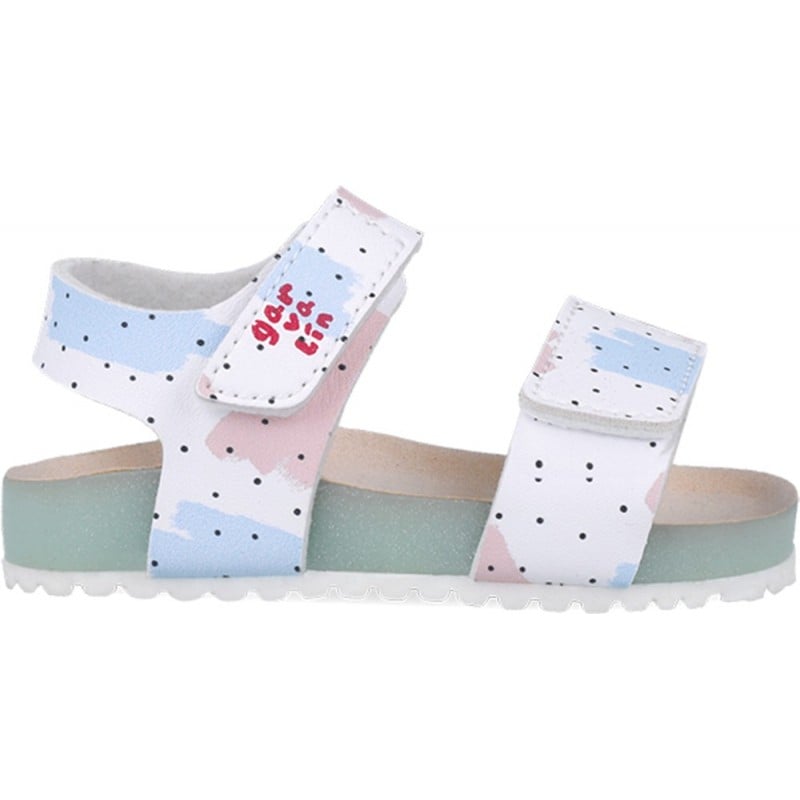 Sandalias para chica Garvalin 252460 Bios Estampado BLANCO_B050