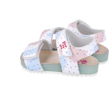 Sandalias para chica Garvalin 252460 Bios Estampado BLANCO_B050