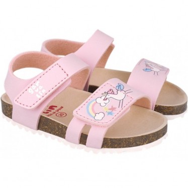 Sandalias para chica Garvalin 252462 Bios Unicornio ROSA_A032