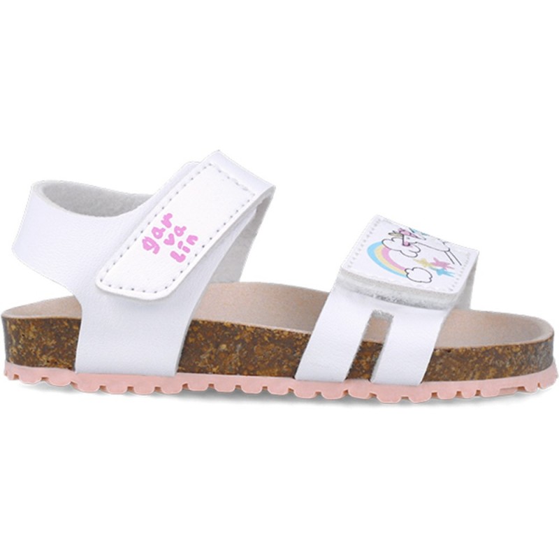 Sandalias para chica Garvalin 252462 Bios Unicornio BLANCO_B050