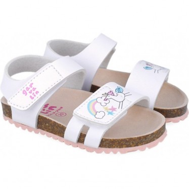 Sandalias para chica Garvalin 252462 Bios Unicornio BLANCO_B050
