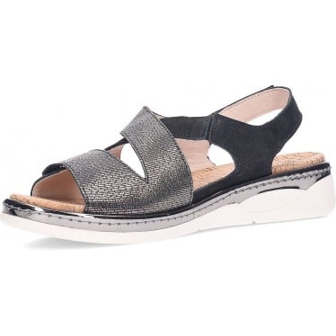 Sandalias de mujer COMFORT CLASS 5125 NEGRO