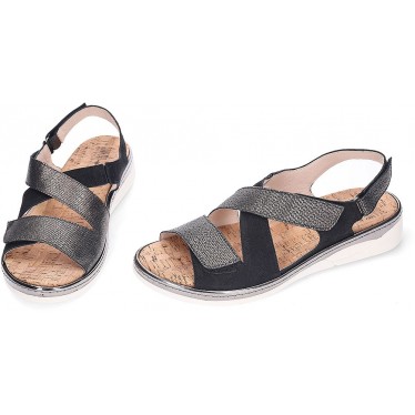 Sandalias de mujer COMFORT CLASS 5125 NEGRO