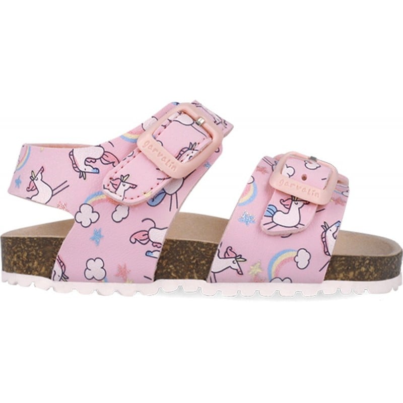 Sandalias para chica Garvalin 252463 Bios Estampado ROSA_A032