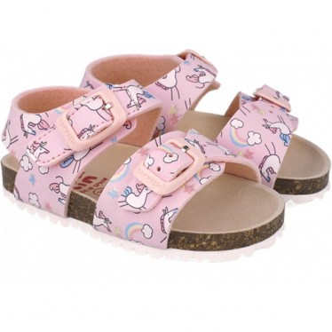 Sandalias para chica Garvalin 252463 Bios Estampado ROSA_A032