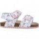 Sandalias para chica Garvalin 252463 Bios Estampado BLANCO_B050