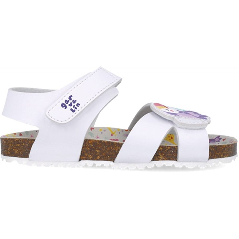 Sandalias para chica Garvalin 252464 Bios Loro BLANCO_B050