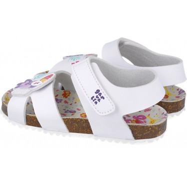 Sandalias para chica Garvalin 252464 Bios Loro BLANCO_B050