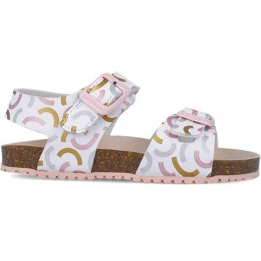Sandalia para chica Garvalin 252466 Bios Estampada BLANCO_B050