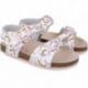 Sandalia para chica Garvalin 252466 Bios Estampada BLANCO_B050