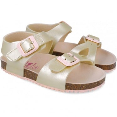 Sandalia para chica Garvalin 252467 Bios Metalizado ORO_A784