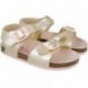 Sandalia para chica Garvalin 252467 Bios Metalizado ORO_A784
