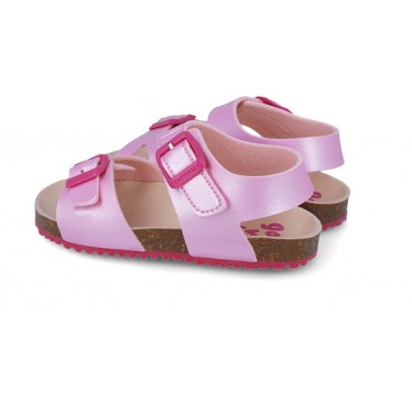 Sandalia para chica Garvalin 252467 Bios Metalizado ROSA_C032