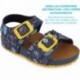 Sandalias para chico Garvalin 252470 Estampado Boy AZUL_MARINO_A089