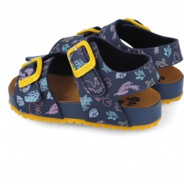 Sandalias para chico Garvalin 252470 Estampado Boy AZUL_MARINO_A089