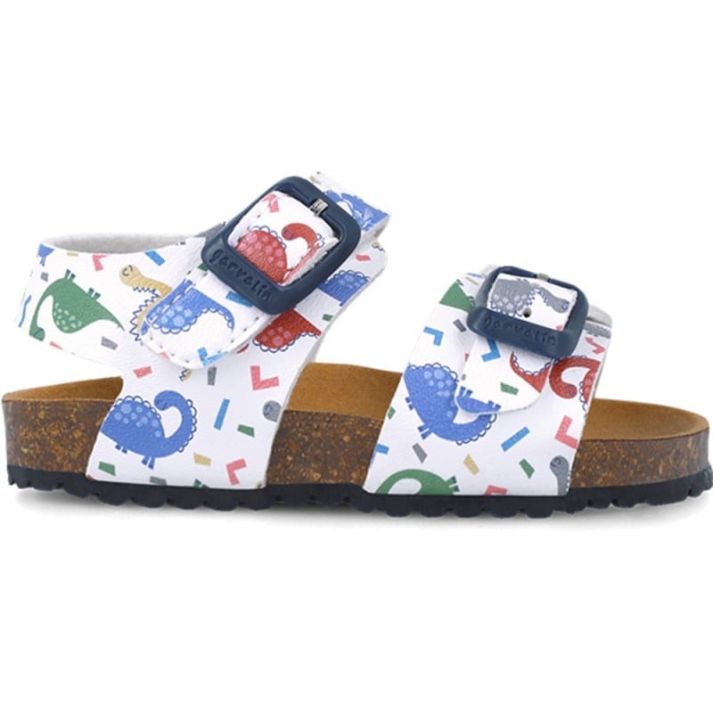 Sandalias para chico Garvalin 252472 Bios Estampado BLANCO_B050