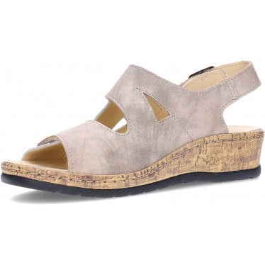 Sandalias de piel DOCTOR CUTILLAS 47211 BEIG