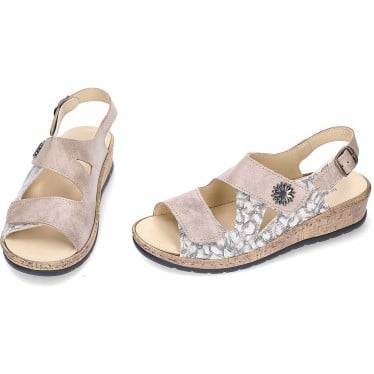 Sandalias de piel DOCTOR CUTILLAS 47211 BEIG