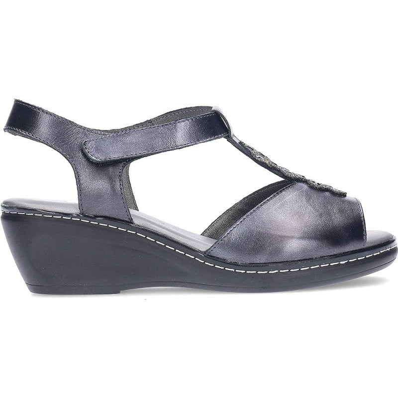 Sandalias de cuña DOCTOR CUTILLAS 32175 NEGRO