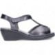 Sandalias de cuña DOCTOR CUTILLAS 32175 NEGRO