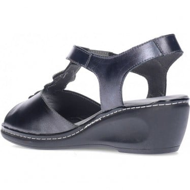 Sandalias de cuña DOCTOR CUTILLAS 32175 NEGRO
