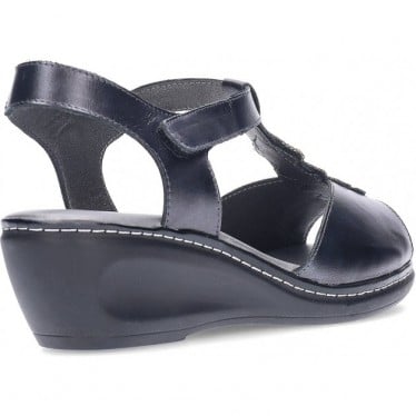Sandalias de cuña DOCTOR CUTILLAS 32175 NEGRO