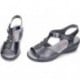 Sandalias de cuña DOCTOR CUTILLAS 32175 NEGRO