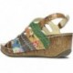 SANDALIAS DE LAURA VITA DINO0523 MARRON