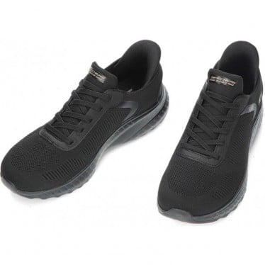 Zapatillas para mujer de SKECHERS 117497 slip ins NEGRO
