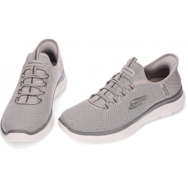 DEPORTIVAS SKECHERS HIGH RANGE 232457 TAUPE