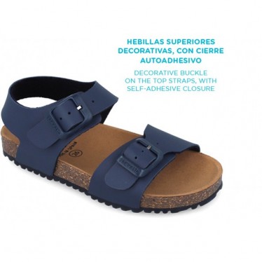 Sandalias para chico Garvalin 252473 Bios Basic AZUL_MARINO_A089