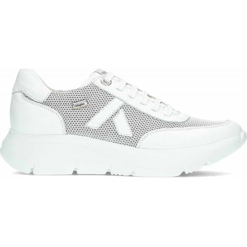 Deportivas para mujer Callaghan Floty 62400 Algoritmo BLANCO