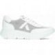 Deportivas para mujer Callaghan Floty 62400 Algoritmo BLANCO