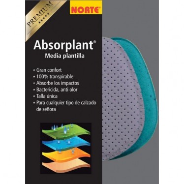 MEDIA PLANTILLA NORTE ABSORPLANT VERDE