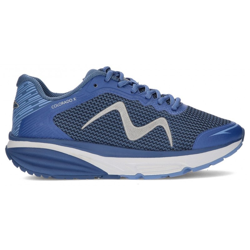 ZAPATILLAS DE MUJER MBT COLORADO X RUNNING BLUE